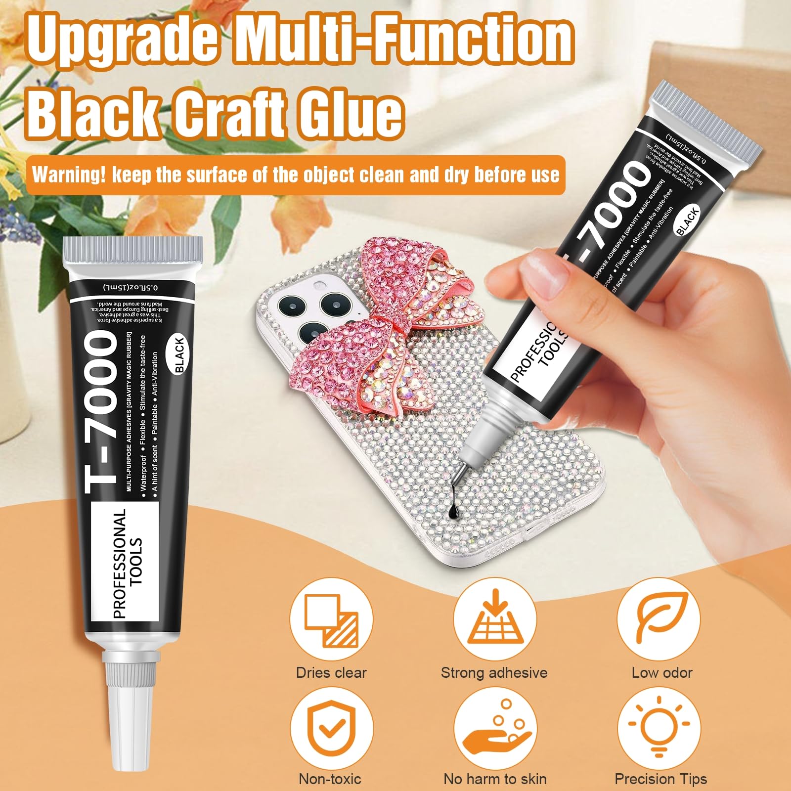 T7000 Black Glue Repair Mobile - Contact Cement Glue 评论和价格