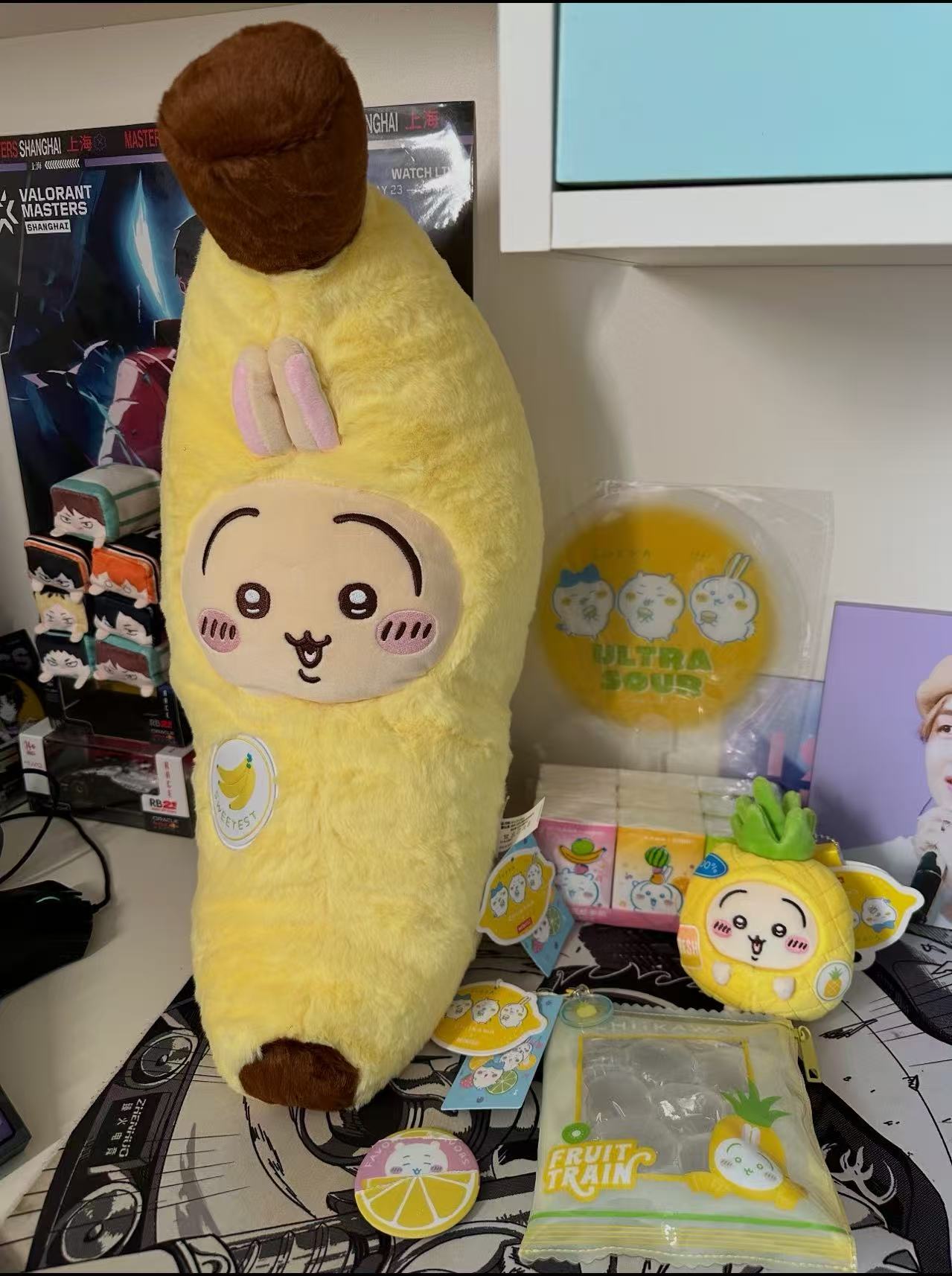 Popular Chiikawa Fruit Banana  - Cosplay Fire Prop 评论和价格