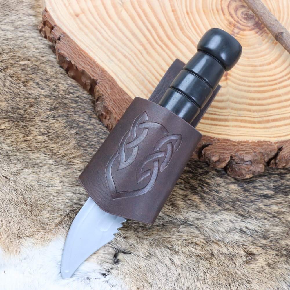 Faux Leather Medieval Viking S - Cosplay Prop Dagger 评论和价格